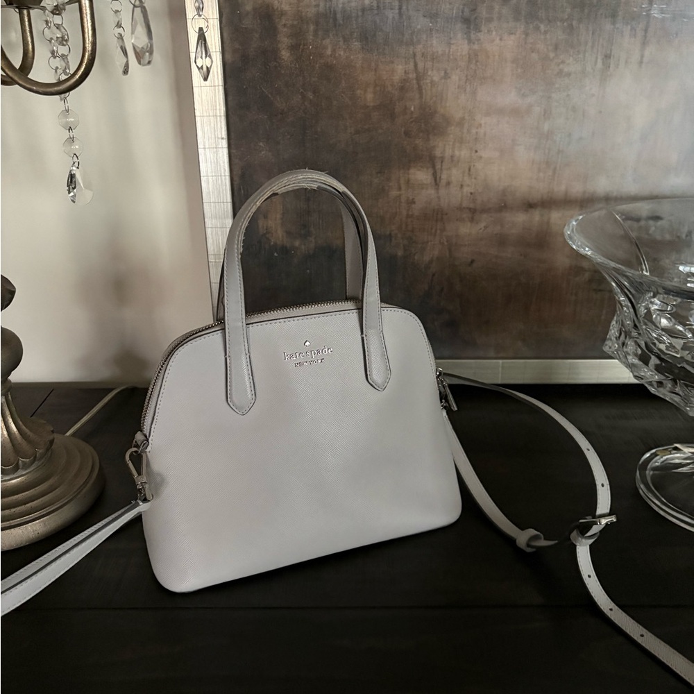 Kate Spade Grey Satchel Bag - Picture 3 of 3